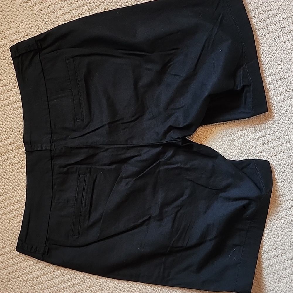 J.Crew 7" inseam black shorts